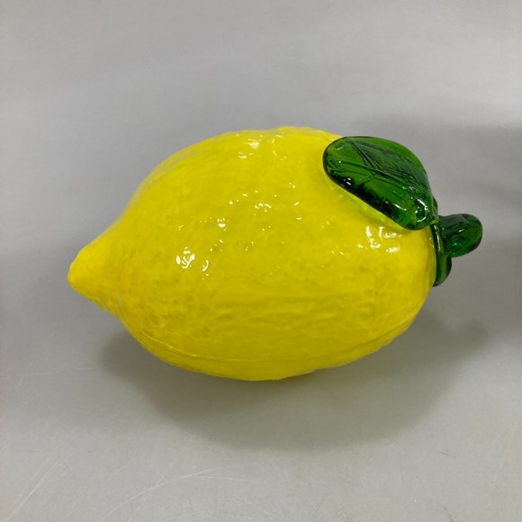 Lot of 5 Murano Style Glass Fruits & Vegs - Picture 6 of 10